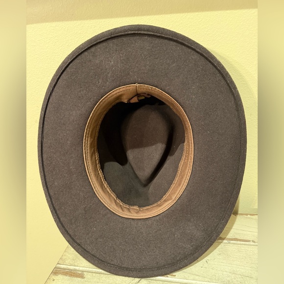 Magellan Sportswear 100% Wool Men’s Crushable Cowboy Style Hat Small - Picture 5 of 7